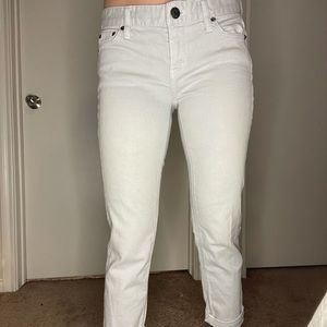 J. Crew Cropped Matchstick Denim